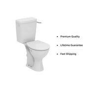 Sandringham 21 Comfort Height Toilet with Spatula Lever & Seat