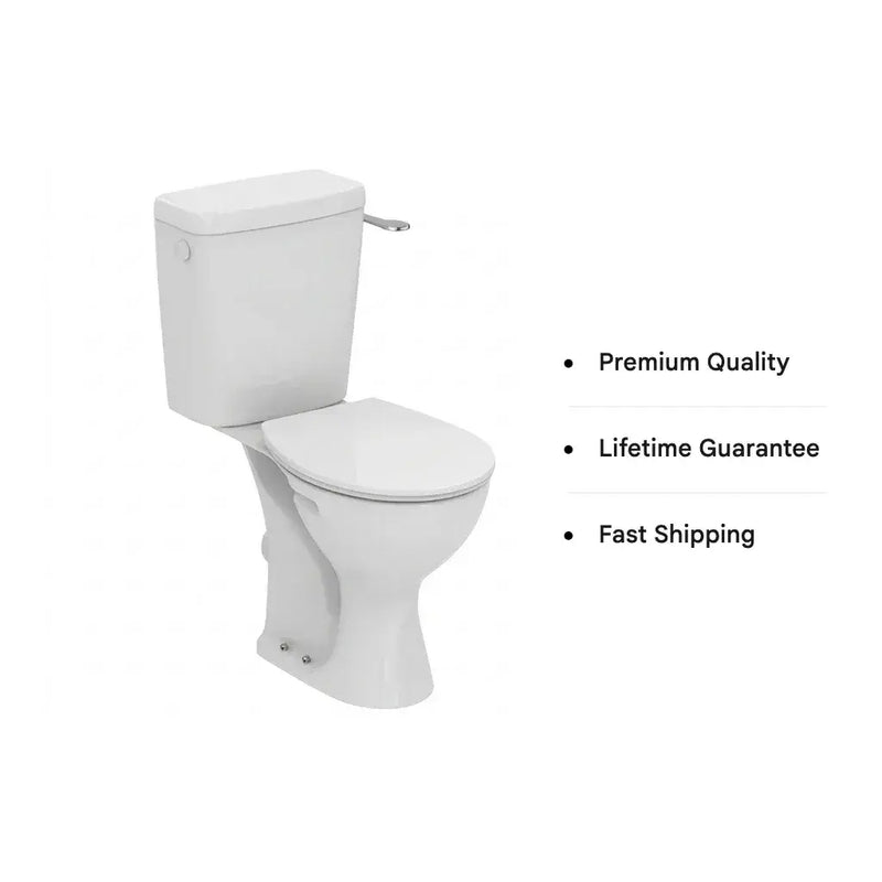 Sandringham 21 Comfort Height Toilet with Spatula Lever & Seat