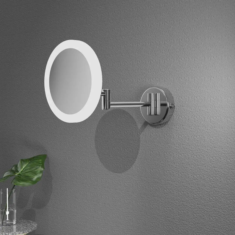 Sane Round LED Cosmetic Bathroom Mirror - Frameless