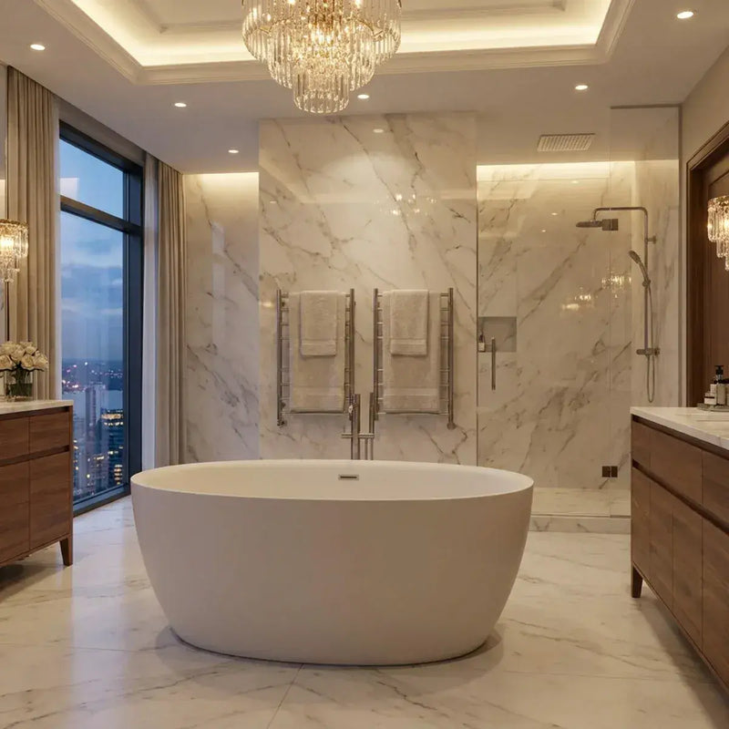 Sanford 1800 x 800mm Freestanding Bath