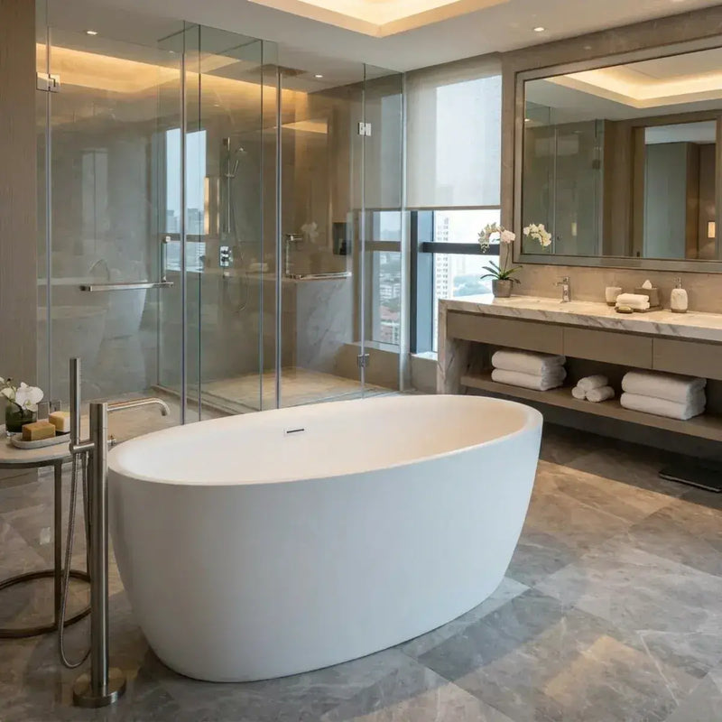 Sanford 1800 x 800mm Freestanding Bath