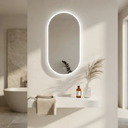 Savorne 400mm Oblong Back-Lit LED Mirror