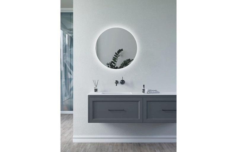 Savorne 600mm Round Back-Lit LED Mirror