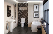 Serpens Basin With Full Pedestal, 500mm Wide
