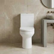 Serpens Close Coupled Fully Shrouded Toilet Inc Soft Close Seat