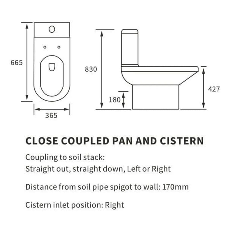 Serpens Matt Black Quadrant Shower Enclosure Pack with Vanity Unit, Toilet, Taps and Dual Shower