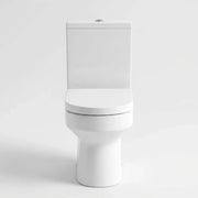 Serpens Rimless Close Coupled Comfort Height Toilet Inc Soft Close Seat