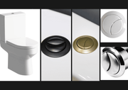 Serpens Rimless Toilet with Optional Colour WC Push Button