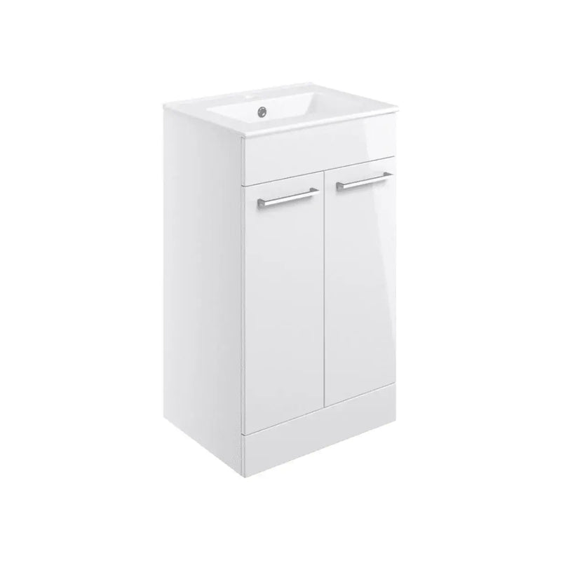 Serpens Vanity Unit, 1650x700mm Bath, Bathroom Pack with Bath Screen, Taps & Wastes