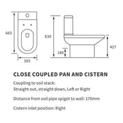 Serpens Vanity Unit Bathroom Pack with 1650x700mm Bath, Matt Black Screen and Dual Shower