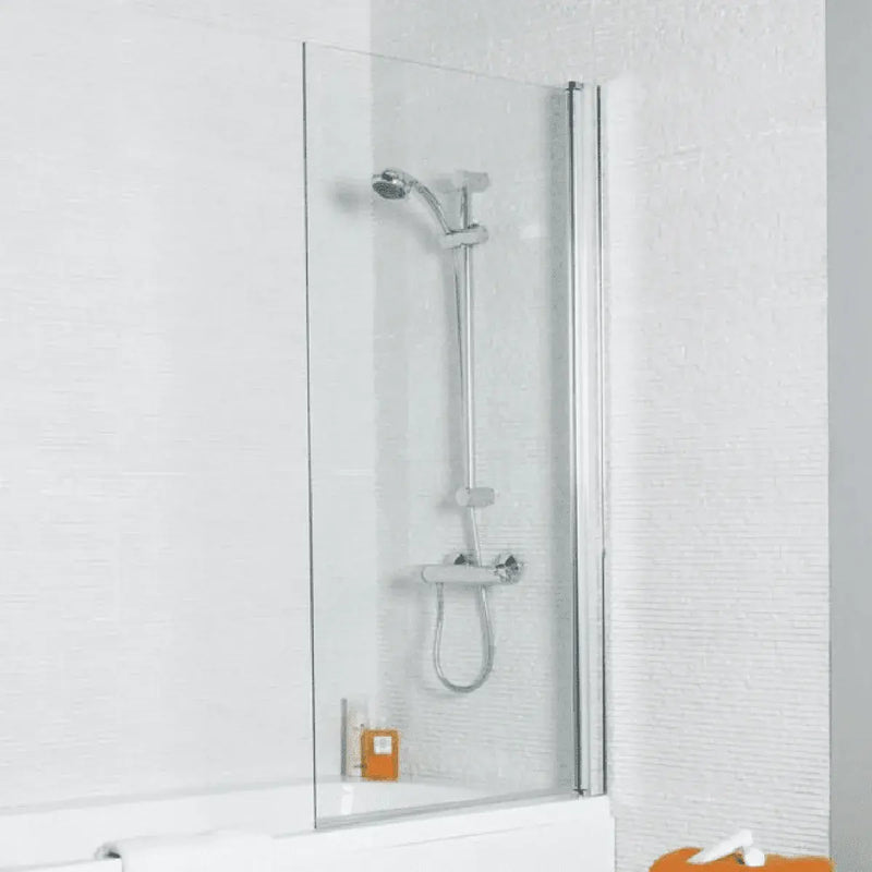 Shower Bath, Straight, Single Ended with Glass Screen, Panel - Standard / 1500