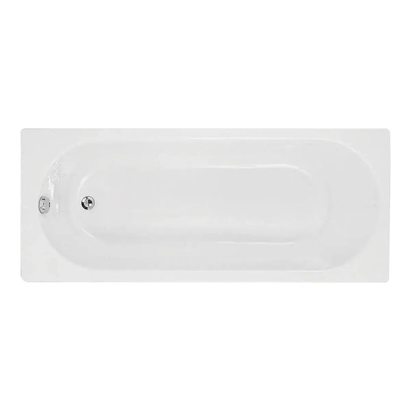 Shower Bath, Straight, Single Ended with Glass Screen, Panel - Supercast / 1600