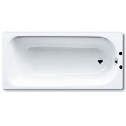 Single Ended Premium Steel Bath, Various Lengths, with 2 Tap Holes - 1500mm