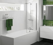Single Ended Premium Steel Bath, Various Lengths, with 2 Tap Holes - 1600mm