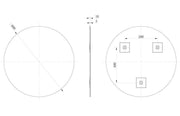 Soler 600mm Round Mirror