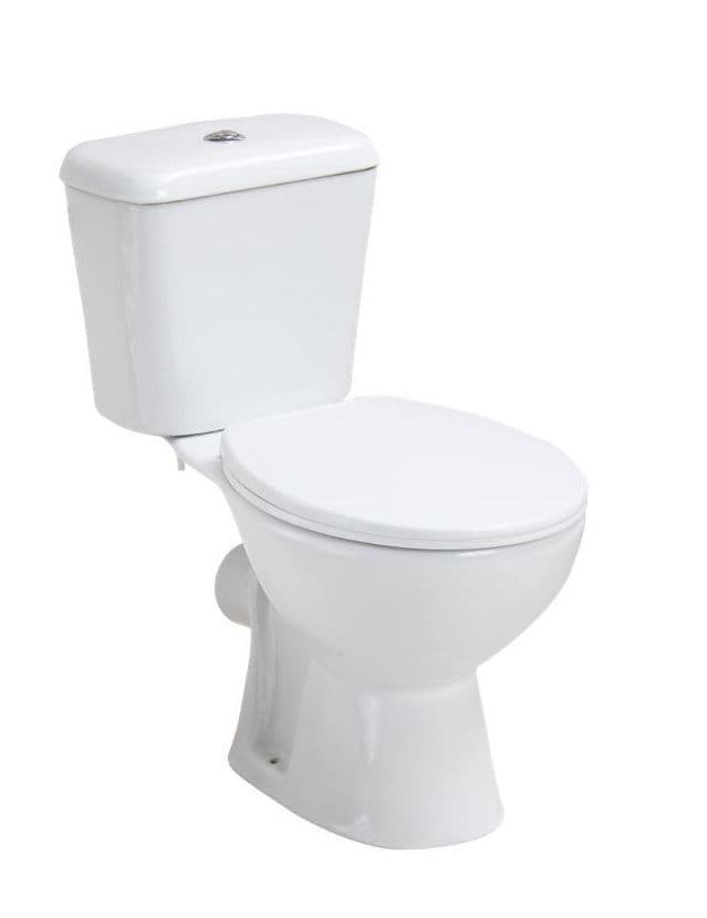 Star Buy Bathroom Pack with Bath, Toilet, Basin Set, Optional Taps and Wastes, by Bathcenterpro - Bath, Basin & Toilet (No Taps)
