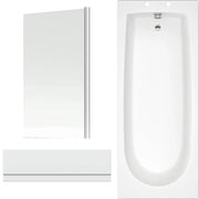 Star Buy Merit 1700 x 700mm Bath, Panel & Bath Screen