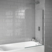 Star Buy Merit Bath with Plain Bath Screen and Sphere Mixer Shower Set
