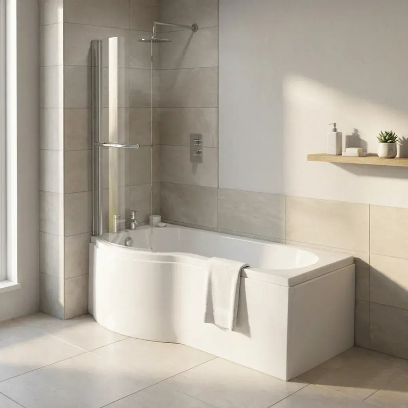 Star Buy P Shower Bath Pack 1700 x 850mm