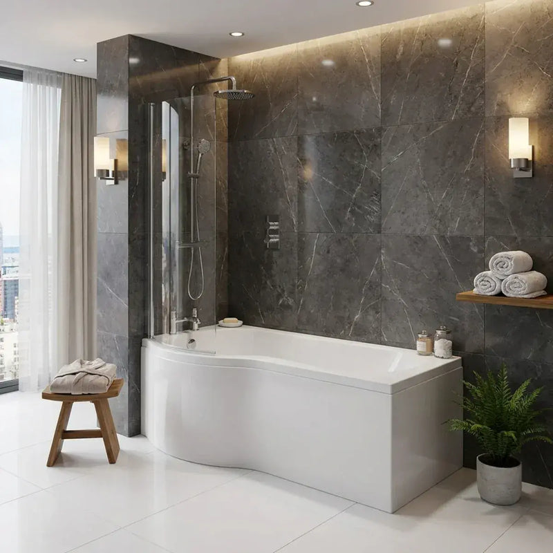 Star Buy P Shower Bath Pack 1700 x 850mm