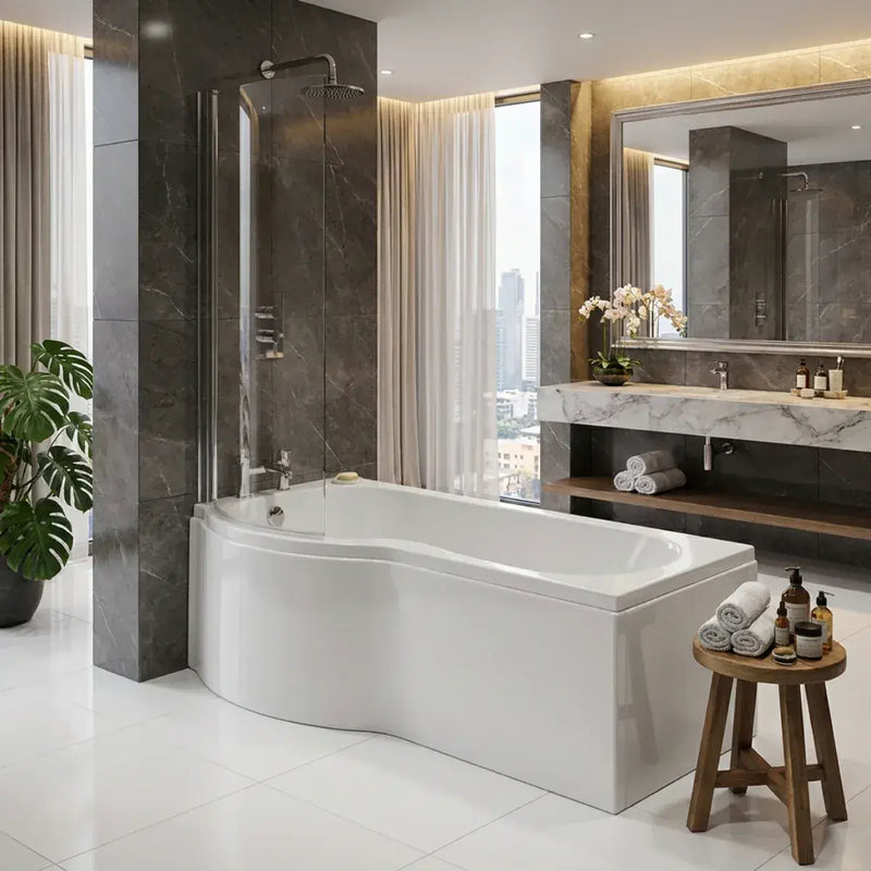 Star Buy P Shower Bath Pack 1700 x 850mm
