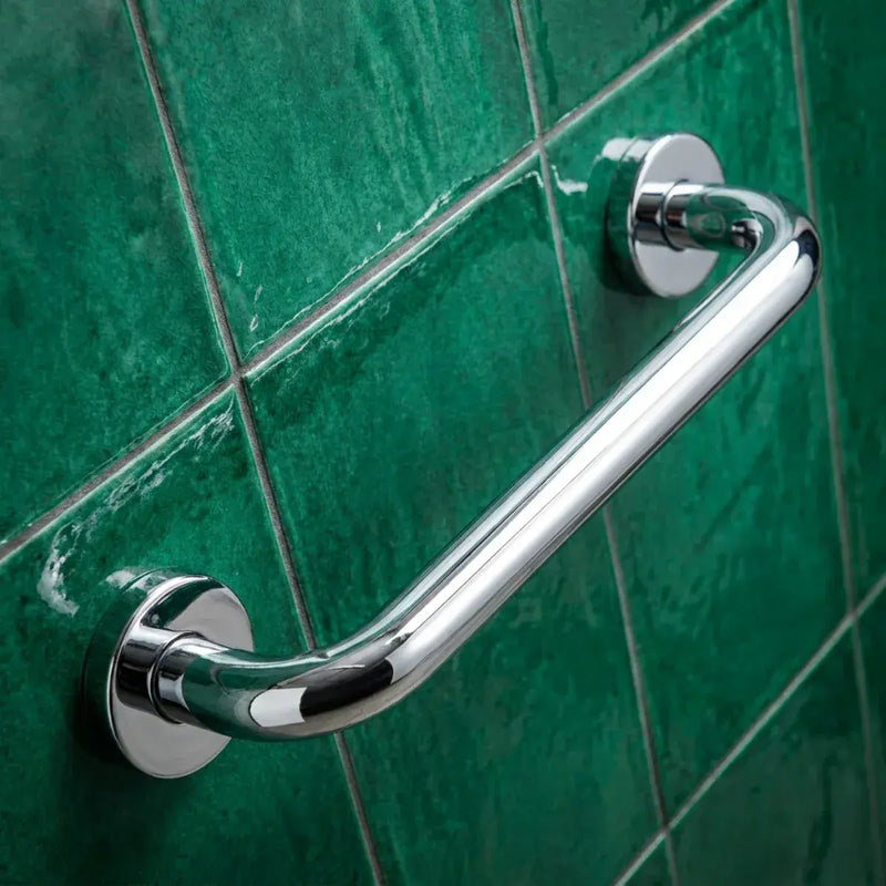 Straight 34cm Grab Rail, Chrome