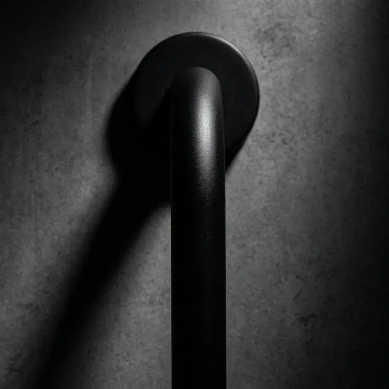 Straight 34cm Grab Rail, Matt Black