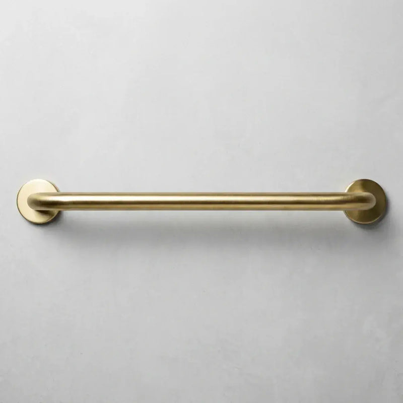 Straight 64cm Grab Rail, Brushed Brass