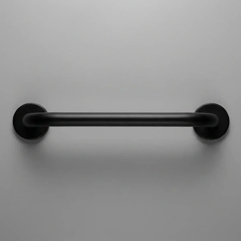 Straight 64cm Grab Rail, Matt Black