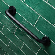 Straight 64cm Grab Rail, Matt Black