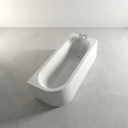 Swept Back To Wall Corner Bath, 1500mm x 725mm, Left or Right Handed, Optional Front Panel - No