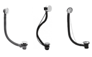 Swept Back To Wall Corner Bath, 1500mm x 725mm, Left or Right Handed, Optional Front Panel - Yes