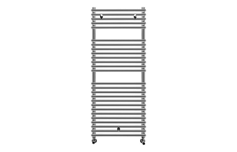 Tamar Round Ladder Radiator - Chrome - 500 x 1190mm