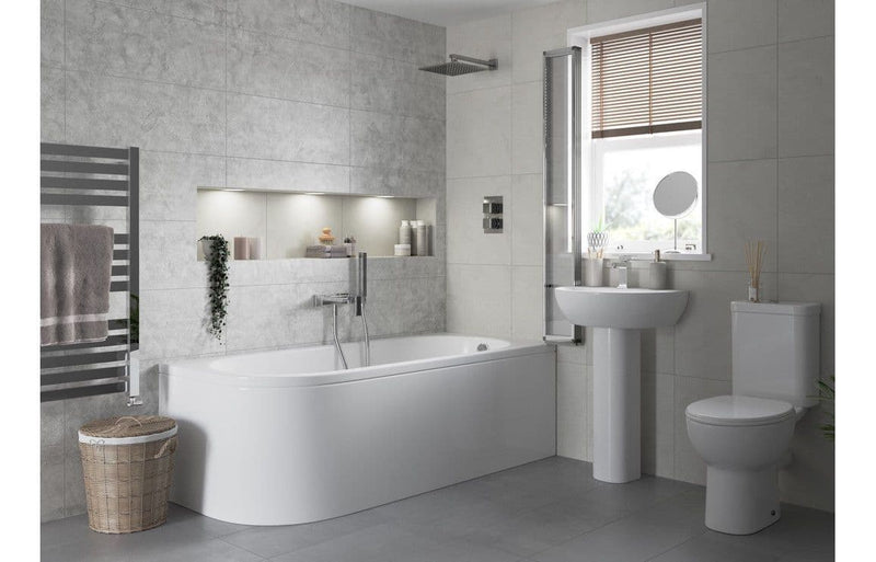 Tengri 550mm Basin With Full Pedestal