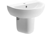 Tengri 550mm Basin With Semi Pedestal
