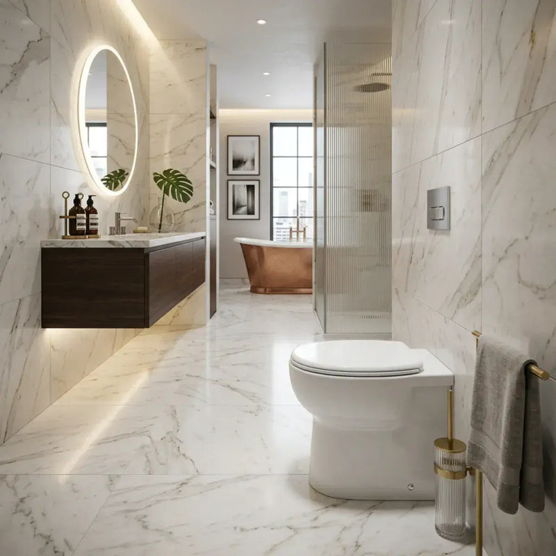 Tengri Back To Wall Toilet Inc Soft Close Seat