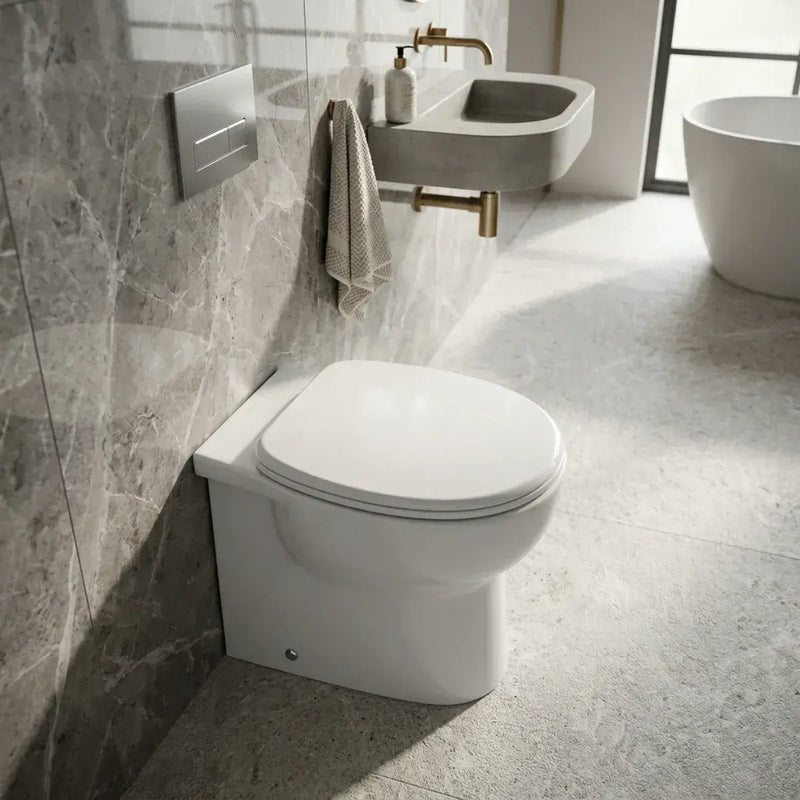 Tengri Back To Wall Toilet Inc Soft Close Seat