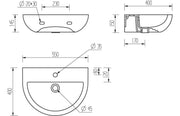 Tengri Bathroom Pack with Bath (various sizes), Toilet, Basin & Pedestal, Taps and Wastes