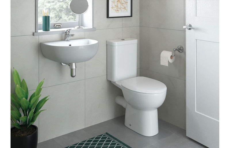 Tengri Cloakroom Basin With Brass Bottle Trap