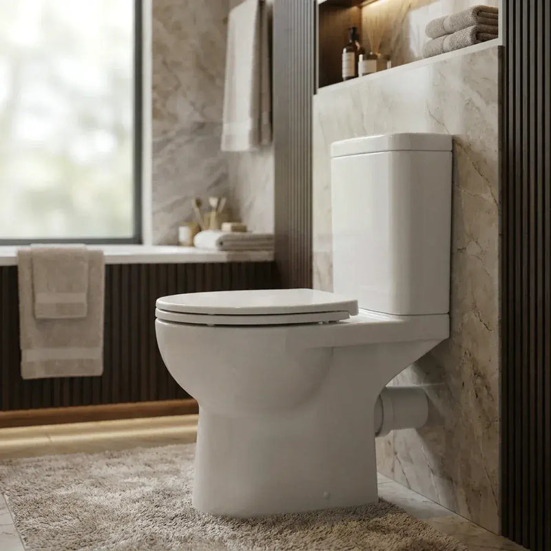 Tengri Close Coupled Toilet with Soft Close Seat