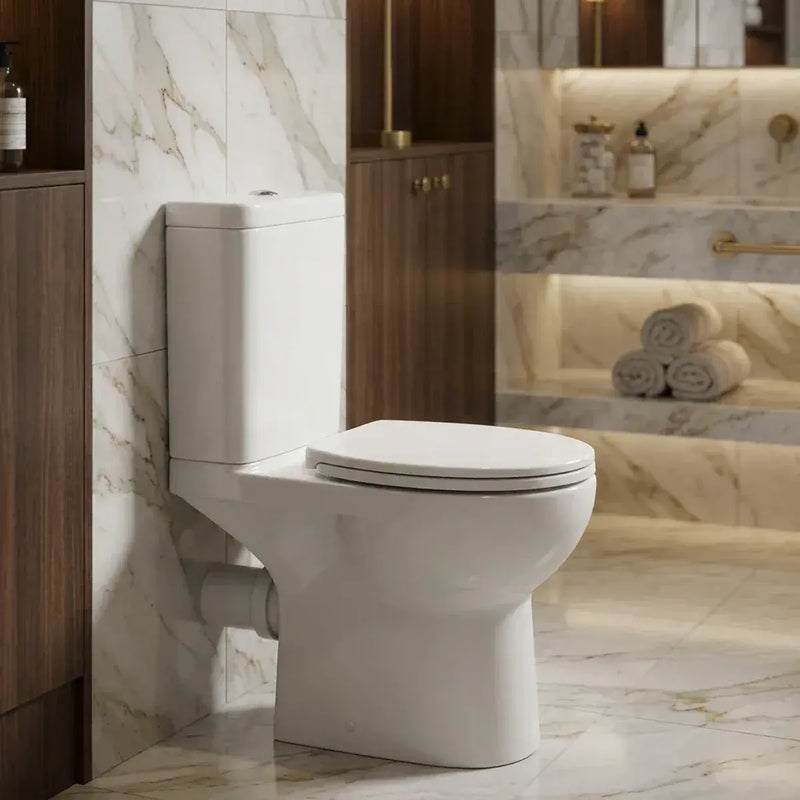Tengri Close Coupled Toilet with Soft Close Seat