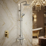 TMV3 Thermostatic Cool Bar Safety Shower Twin Head