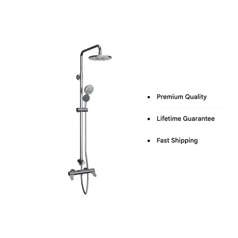 TMV3 Thermostatic Cool Bar Safety Shower Twin Head