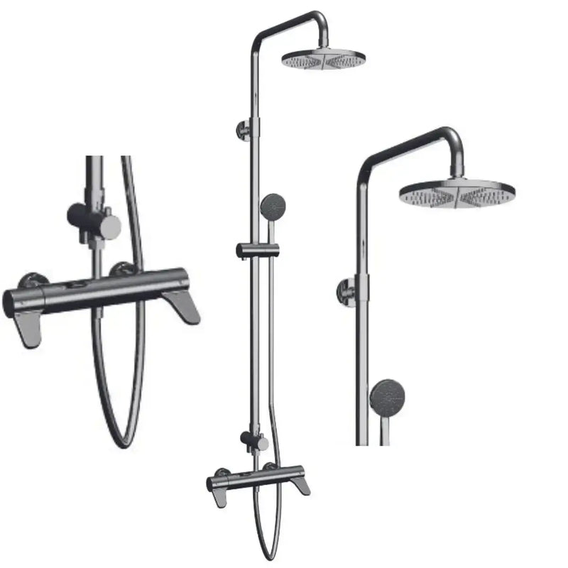 TMV3 Thermostatic Cool Bar Safety Shower Twin Head