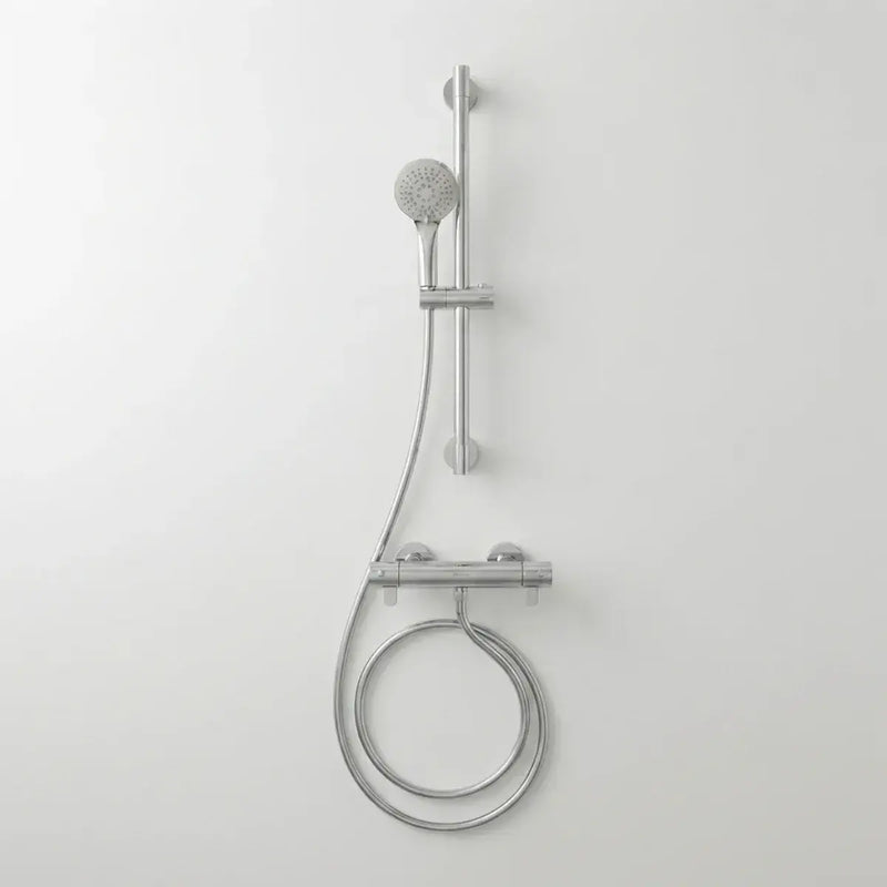TMV3 Thermostatic Cool Bar Safety Shower with Easy-Use Paddle Levers & Single Handset