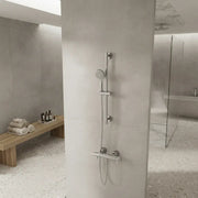 TMV3 Thermostatic Cool Bar Safety Shower with Easy-Use Paddle Levers & Single Handset
