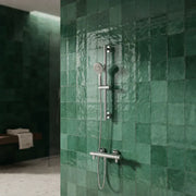 TMV3 Thermostatic Cool Bar Safety Shower with Easy-Use Paddle Levers & Single Handset