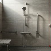 TMV3 Thermostatic Cool Bar Safety Shower with Easy-Use Paddle Levers & Single Handset