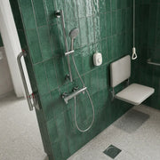TMV3 Thermostatic Cool Bar Safety Shower with Easy-Use Paddle Levers & Single Handset