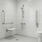 TMV3 Thermostatic Cool Bar Safety Shower with Easy-Use Paddle Levers & Single Handset